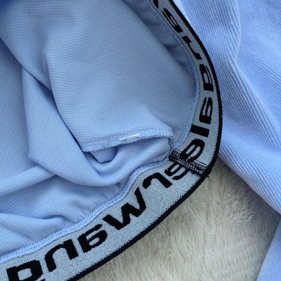 Alexander Wang T corduroy logo elastic hoodie - Picture 5 of 7